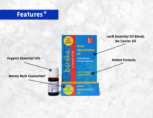 Baraka® Sinus Rejuvenation Oil (5ml)