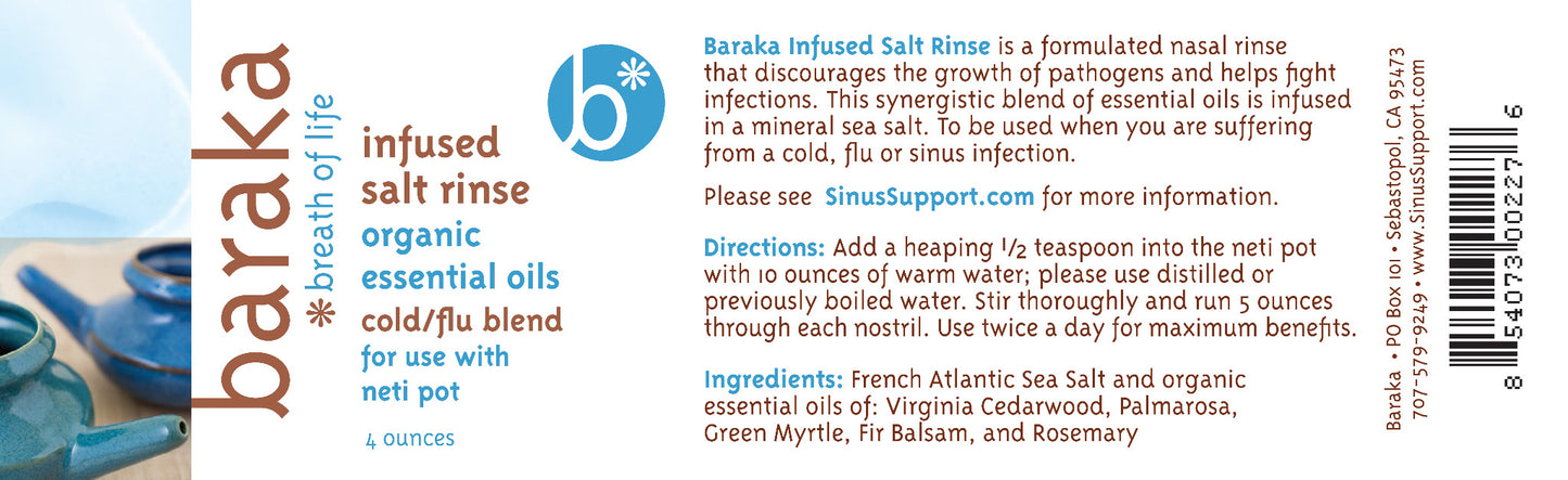 Baraka® Infused Salt Rinse