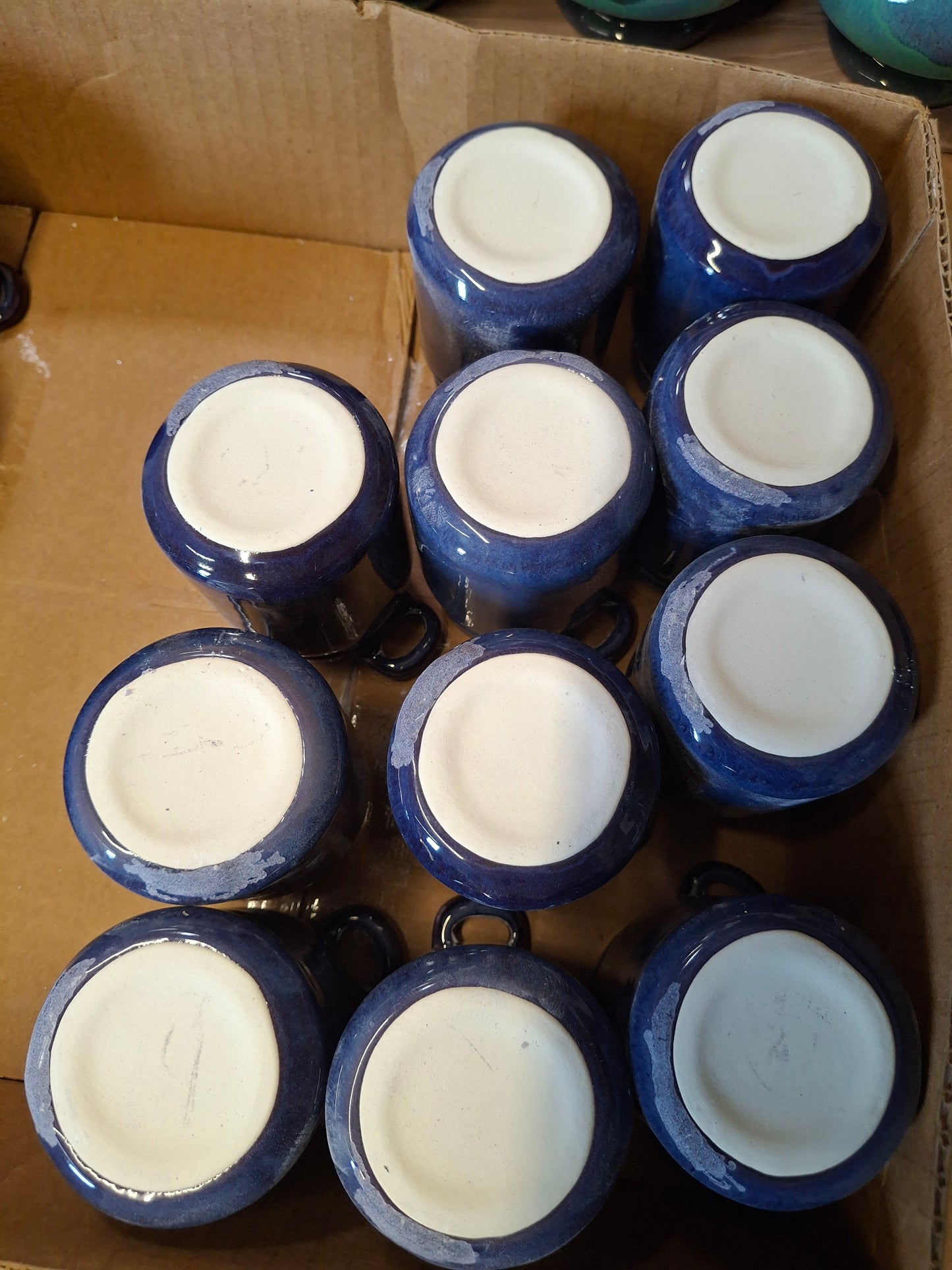 Bottom of Storage Jars displaying cosmetic imperfections