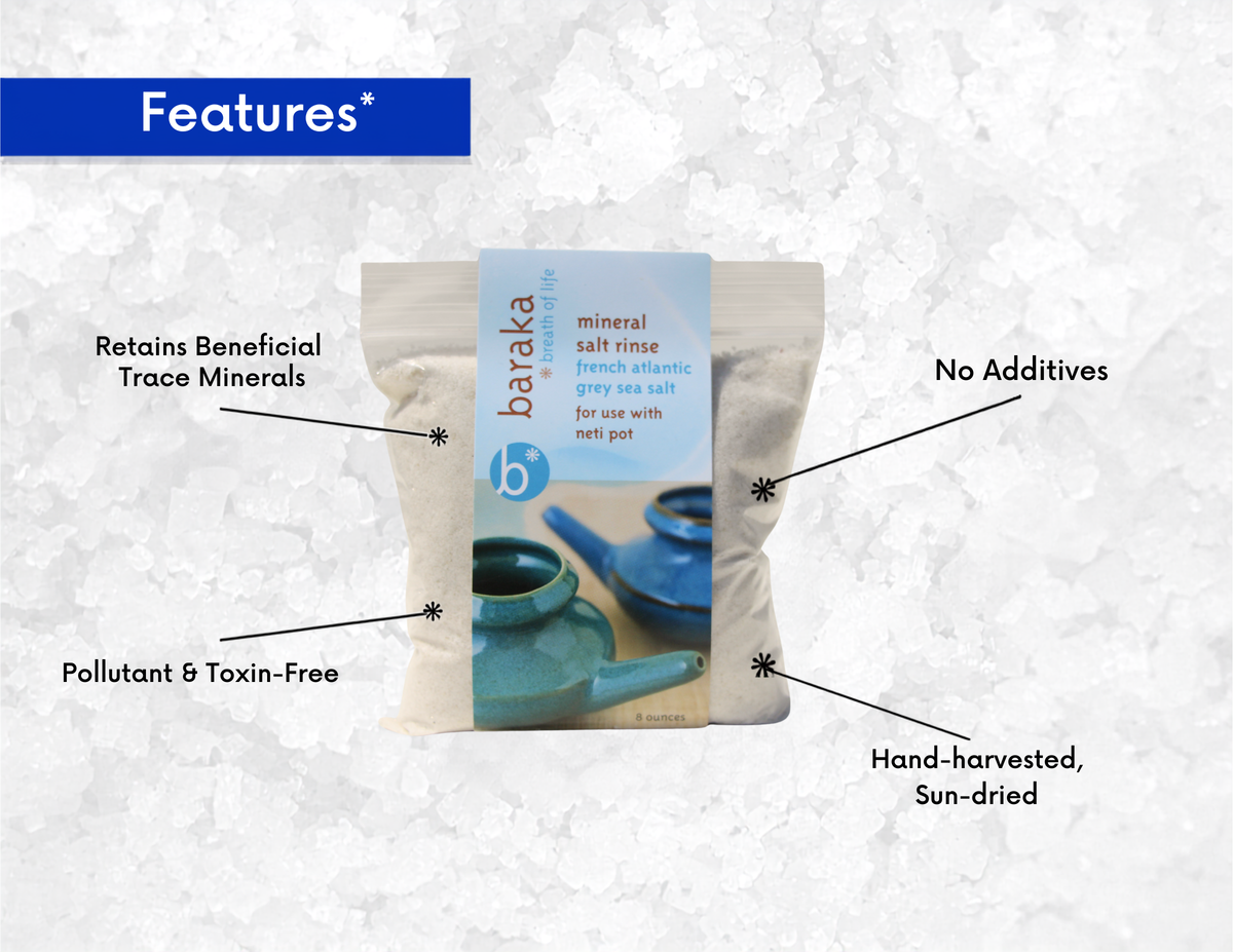 Baraka® Mineral Sea Salt Rinse