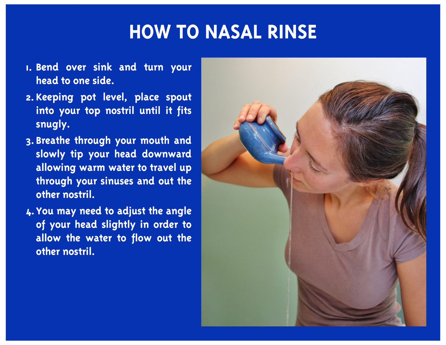 Baraka® Ceramic Neti Pot