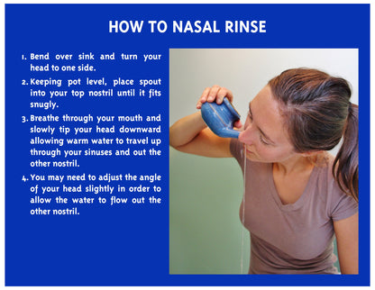 Baraka® Ceramic Neti Pot