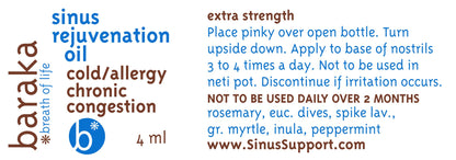 Baraka® Sinus Rejuvenation Oil (5ml)