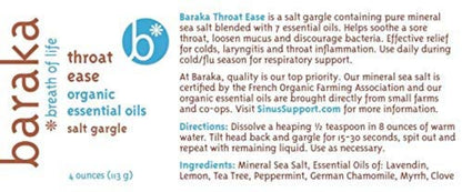 Baraka® Throat Ease